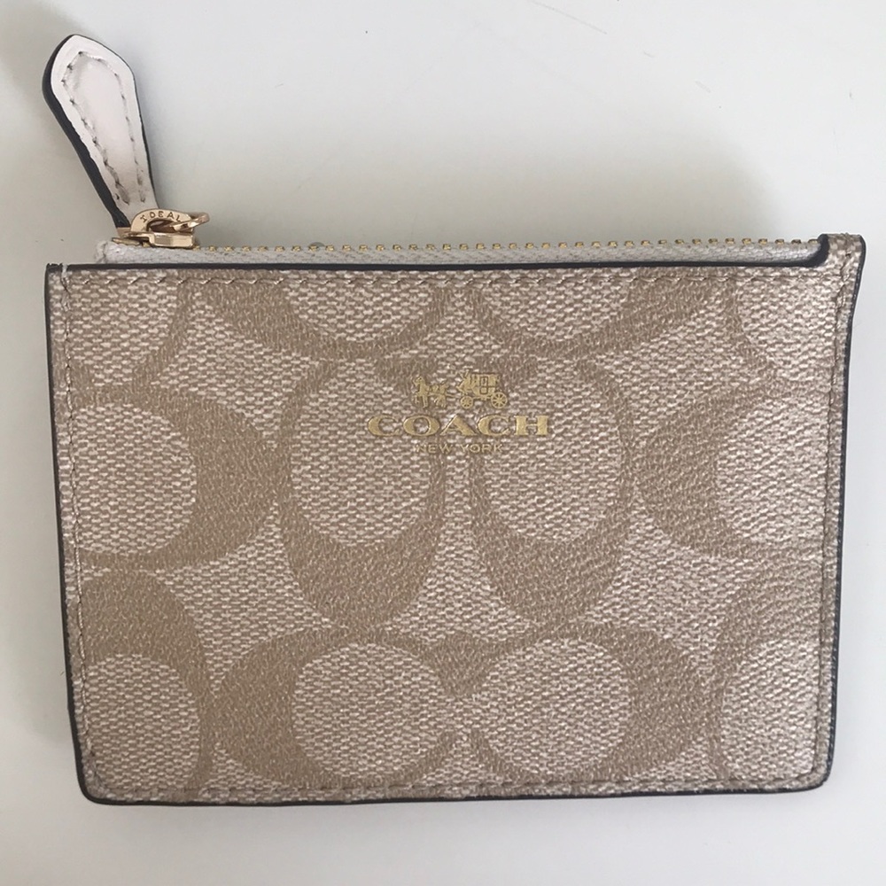 Coach ID Credit Card Holder Wristlet